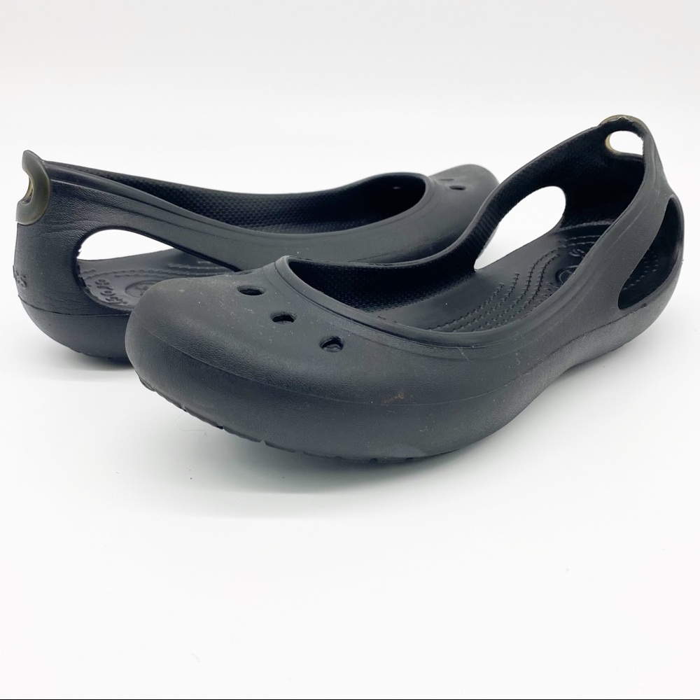 Crocs Kelli Ballet Flats Black Size 8